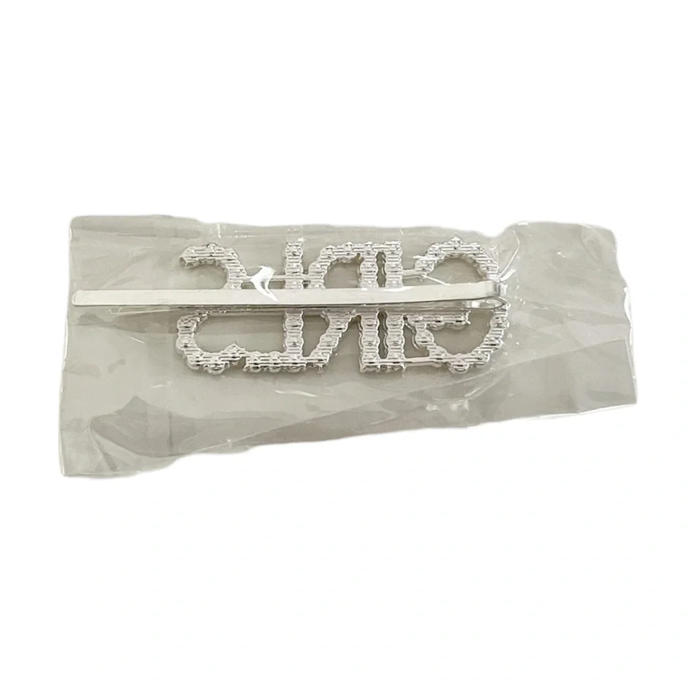 “GIRLS” Faux Diamond Studded Crystal Word Metal Hair Pin Hair Accessory